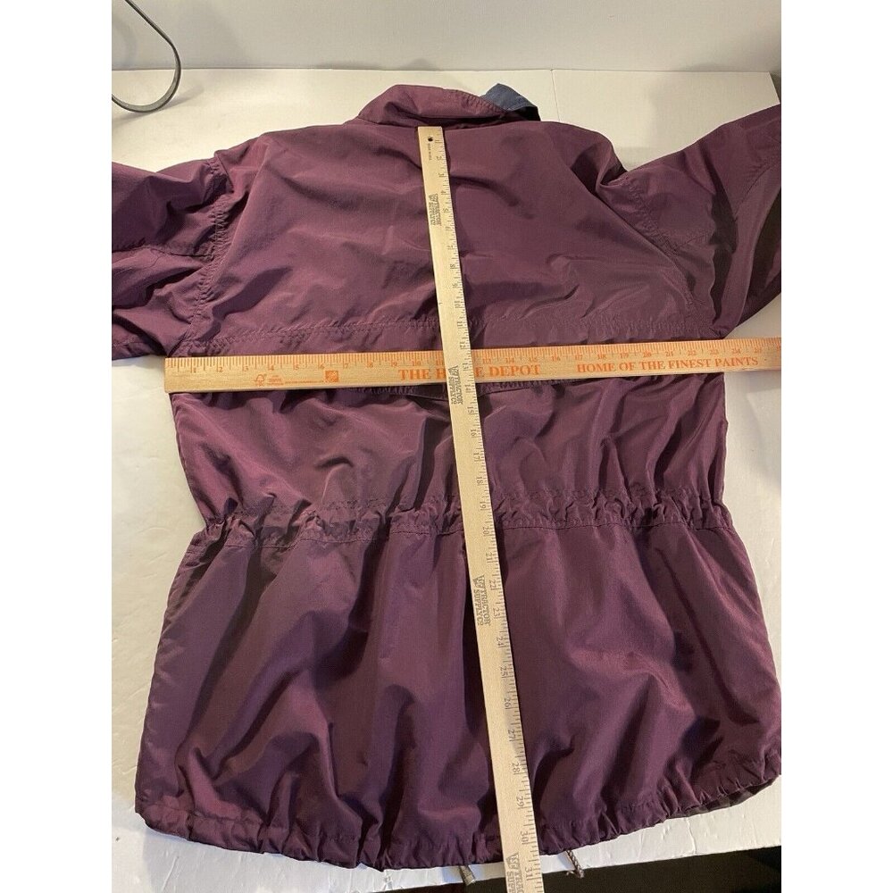 Helly Hansen Men's Medium Purple Full Zip Nylon Jacket Warm - Picture 3 of 13